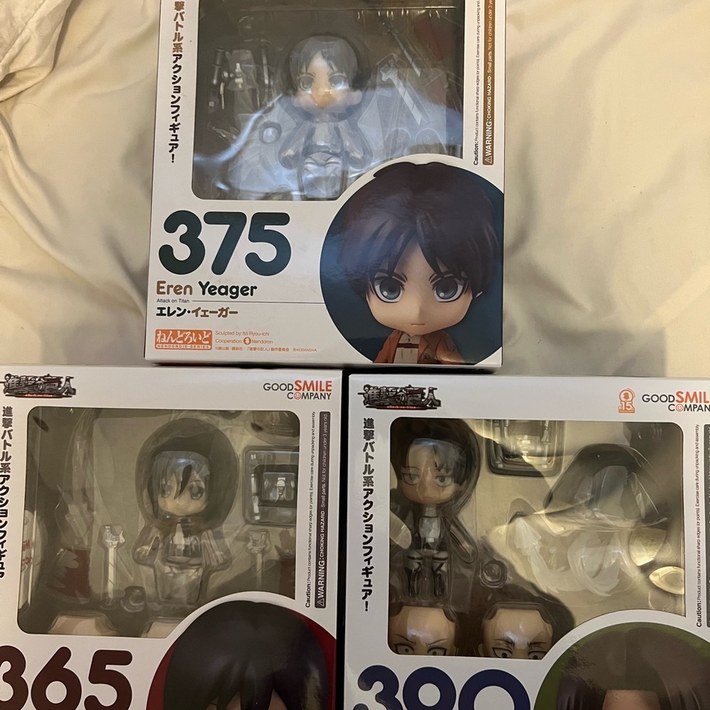 Attack on Titan Good Smile Company Nendoroid Figures